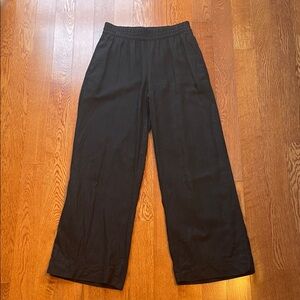Old Navy Black High-Waisted Wide-Leg Pants XS
